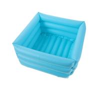 HAPINARY Vasca Gonfiabile per Pediluvio in PVC Pieghevole Tub per Immersione Piedi Portatile con Gonfiaggio Rapido Leggera e e Facile Trasportare e Riporre