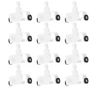 HAPINARY Vertical Window Blind Carrier Kit 12 Pezzi in Plastica con Ganci e Pulegge per Installazione in Ambienti Domestici e Spazi di Lavoro