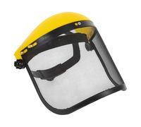 HAPINARY Visiera Protettiva in Rete Sostitutiva per Tagliaerba e Decespugliatori, Protezione Facciale Industriale Antipolvere per Lavorazione Legno, Dispositivo di Sicurezza da