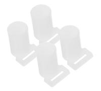HAPINARY Zanzariera Punte Per Aste in Plastica Per Pali Per Zanzariera Coperture Per Supporti Per Manicotti Per Pali Spessi