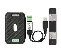 Hapivi Misuratore di Energia DC 300A Multifunzione, Voltaggio Corrente Potenza Frequenza con Modulo, per Sistemi Solari Industriali (PZEM-017+50A+USB)