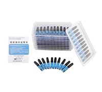 Hapivi SC Optic Fiber Connector Apter, Quick Termination, High Return Loss, Integrated Protection Casing, for FTTH LAN Optical Fiber Instrument 100pcs Embedded SC Fast Connecto