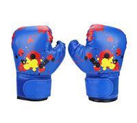 Hapivida 1 Paio di Guantoni da Boxe per Bambini in Pelle PU MMA Guantoni da Allenamento per Sacco da Boxe per Bambini 2-11 Giovani Ragazzi Ragazze Bambino Junior