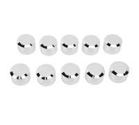 Hapivida 10 Pezzi Copri bulloni Moto, Copri bulloni Testa Moto in Alluminio CNC Cappucci Candele Tappo copriviti Motore 7,5 mm-10 mm / 9 mm-12 mm / 11 mm-14,6 mm (L 30cm / 11.8in)