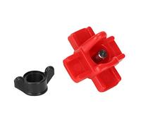 Hapivida Abbeveratoio Pollo Automatico, Bevitore Orizzontale Antigoccia con Filettatura G1/8 per Secchi in Acciaio Inossidabile 20 Pezzi per Gallina Anatra Quaglia