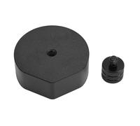 Hapivida Adattatore di fissaggio del treppiede satellitare, supporto per morsetto per piatti satellitari da 1/4 "in alluminio per campeggio da viaggio per campers treppiede