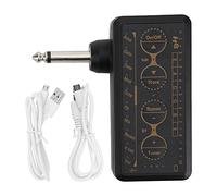 Hapivida Amplificatore Cuffie Chitarra Ricaricabile, Registrabile Portatile Effetto Distorsione Scheda Audio, con Funzione Wireless e 10 Toni AMP, per Pratica e Performance Musical