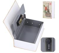 Hapivida Cassaforte Libro, Mini Cassaforte Portatile con Combinazione per Contanti e Gioielli, Design Creativo a Forma di Dizionario, Materiali di Qualità, per Ufficio e Casa