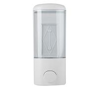 Hapivida Dispenser di Sapone Manuale a Parete Supporto Liquido per Gel Doccia da 500 ml Dispenser per Doccia Liquido lavamani per Ufficio, bagni, cucine, Hotel, bagni