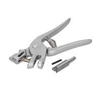 Hapivida Ear Tag Applicator, Forbici per Orecchini in Acciaio Inossidabile per Bestiame Suini Ovini, Pinza per Marcatura Orecchie Animali, Foro per Targhette