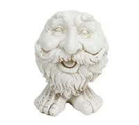 Hapivida Face Statue Planter, Vaso da Giardino a Forma di Testa con Design Divertente e Personalizzato, Materiale Resina Impermeabile per Decorazione Esterna o Interna (Tipo1)