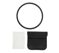 Hapivida Filtro della fotocamera doppio lato 77mm Frattali Prisma di fotografia con effetto fantasma per fotografi Videografi Lega di alluminio di vetro