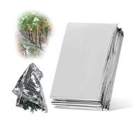 Hapivida Fogli di Pellicola Riflettente Mylar Argento, 210x155cm/6.88x5.08ft Fogli di Pellicola di Copertura per Serra Giardino Pellicola Riflettente per Piante per Tende Coltivazione Casa Calda Grow