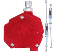Hapivida Frizione Acrobatica Universale in Alluminio CNC B-O-O-S-T-E-R Freno per Moto Acrobatica Leva del Cavo della Frizione a Strappo Sistema di Cavi Facile da Tirare per Moto da Cross(Rosso)