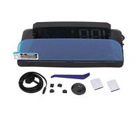 Hapivida HUD per Auto OBDII EOBD, Monitoraggio Consumo Carburante Allarme Guasto Motore Proiettore sul Parabrezza, Compatibile con Veicoli dal 2005 Installazione Plug and Play con