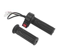 Hapivida Impugnatura Acceleratore per Bici Elettrica, Ergonomica e Regolabile, Manubrio Acceleratore Universale, 3 Velocità, Cavi Acceleratore, for Biciclette Elettriche e Scooter