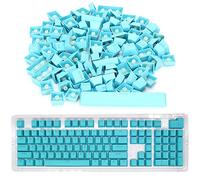 Hapivida Keycap PBT, Design Ergonomico 108 Tasti Keycap del Videogioco per Tastiera Meccanica (Blu)