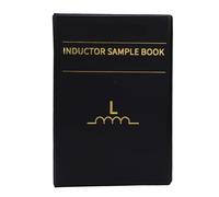 Hapivida Kit di Induttori SMD, libro campionario con 50 pezzi e 42 valori, induttori multilayer formato 0201 per manutenzione e didattica