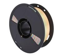 Hapivida PLA Filament, Multicolor Gradient PLA for 3D Printers, 1.75mm 1KG Silky Filament for 3D Printing Toys Decorations Handcrafts (Colore macaron setoso)