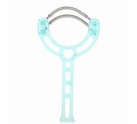 Hapivida Portable Facial Hair Remover, viso per le labbra Epilatore Epilatore Dispositivo di plastica Spring Tool Tool Redotta delicata adatta per la pelle liscia (Verde)