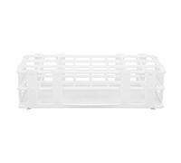 Hapivida Portaprovette da Laboratorio in Plastica Smontabile, Supporto con 24 Fori da 25x25mm per Tubi di Campionamento, per Analisi e Ricerca Scientifica