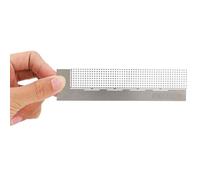 Hapivida Ruler Tool, Single Row Point Diamond Ruler for Resin Art DIY Handmade Crafting Fix Tool Accessories (400 holes single row)