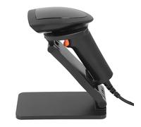 Hapivida Scanner di Codici a Barre cablati USB, Lettore di codice 2D Portatile 1D con Stand di pagamento Mobile, minimarket del Libro della Biblioteca, supermercato, Magazzino