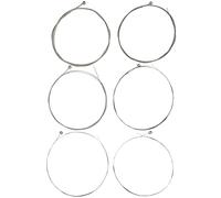 Hapivida Set di Corde per Chitarra 6PCS, Corde Avvolte in Lega per Strumenti Musicali, Accessori per Chitarra Classica Elettrica (corde per chitarra elettrica)