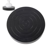 Hapivida Supporto Girevole per Ceramica, Tavola Rotante a 360° con Cuscinetti a Sfera per Scultura Argilla Modellazione, Diametro 17.8cm in Plastica e Ceramica per Artisti Studenti Artigianato