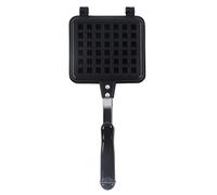 Hapivida Teglia per Waffle Quadrata, Stampo per Cialde in Alluminio con Rivestimento Antiaderente e Doppio Manico, per Colazione