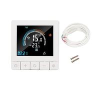 Hapivida Termostato Intelligente Programmabile, Display LCD Digitale Controllo Temperatura per Riscaldamento Elettrico Casa Hotel AC 90V 240V 16A (WiFi, (controllo vocale per Yandex Alice, per)