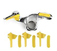 Hapivida Testa d'Anatra per Montaggio e Smontaggio Gomme Auto in Acciaio Inox, Attrezzo per Cambio Pneumatici con Inserti Protettivi per Cerchi (30 mm)