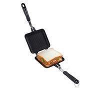 Hapivida Tostapane Piastra, Paninaro tostato in Alluminio, Padella Antiaderente per Toast con Piano Cottura Antiaderente con Fondo Piatto per Colazione Snack Panini