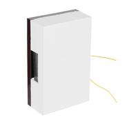 Hapivida Wired Doorbell, Manual Ding Dong Bell with ABS Shell, Wall Mounted for Home and Hotel Access Control System