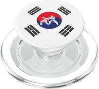 Hapkido Corea del Sud Bandiera Arti Marziali Corea PopSockets PopGrip per MagSafe