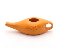 Haplws Vaso in Ceramica Neti Pot Yoga Professionale Sciacquatrice nasale Lavaggio nasale Confortevole beccuccio per Pulizia nasale 250 ml