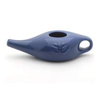 Haplws Vaso in Ceramica Neti Pot Yoga Professionale Sciacquatrice nasale Lavaggio nasale Confortevole beccuccio per Pulizia nasale 250 ml