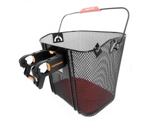 Hapo-g Con Cestello Anteriore A Sgancio Rapido Con Supporto Black