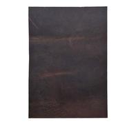 HAPPER STUDIO Pelle bovina 1,7 mm di spessore Pull-Up Crazy Horse - Fogli in vera pelle per fai da te (1, marrone, A5 (148 x 210 mm)