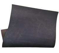 HAPPER STUDIO Pelle bovina di spessore 2 mm Pull-Up Crazy Horse fogli in vera pelle per fai da te (3, grigio marrone, A4 (210 x 297 mm)