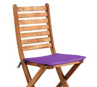 HAPPERS Cuscino da giardino quadrato traspirante 3D lilla