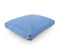 Happers Cuscino da Pavimento Toldotex Antimacchia Multifunzione per Esterno, Panca, Divano Pallet, Chill Out - Cielo Blu Tinta Unita 60x80