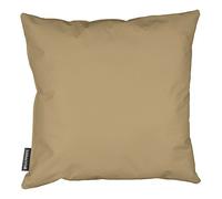 Happers - Cuscino in eco-pelle, per interni, diversi colori e misure disponibili 60x60 beige