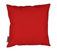 Happers - Cuscino in finta pelle da esterni, diversi colori e misure 60x60 rosso