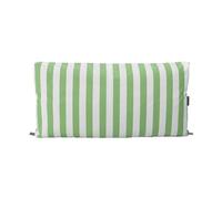 Happers Cuscino per Pallet da Esterno 120x60x20 cm Utilizzabile come Seduta o Schienale Tessuto Antimacchia Sfoderabile Lavabile in Lavatrice per Divano Pallet Giardino Patio Righe Verde