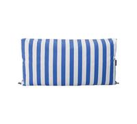 Happers Cuscino per Pallet da Esterno 120x60x20 cm Utilizzabile come Seduta o Schienale Tessuto Antimacchia Sfoderabile Lavabile in Lavatrice per Divano Pallet Righe Blu