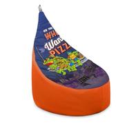 Happers Poltrona a sacco bambini Tartarughe Ninja Pizza