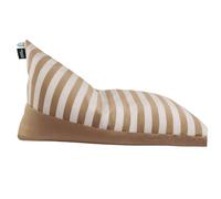 Happers Pouf Piramide Toldotex per esterno o interno, beige, XXL