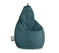 Happers Pouf Poltrona a Sacco Similpelle per uso Interno Ghiacciaio XXL
