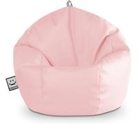 Happers Pouf Poltrona per Bambini in Similpelle per uso Interno Rosa